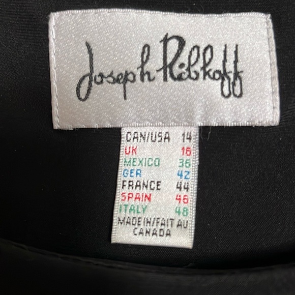 Joseph Ribkoff black dress. - Picture 4 of 5